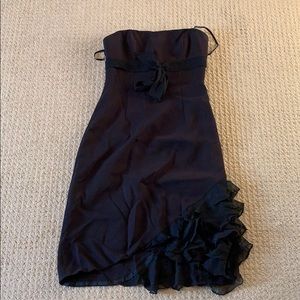 Black Short Strapless